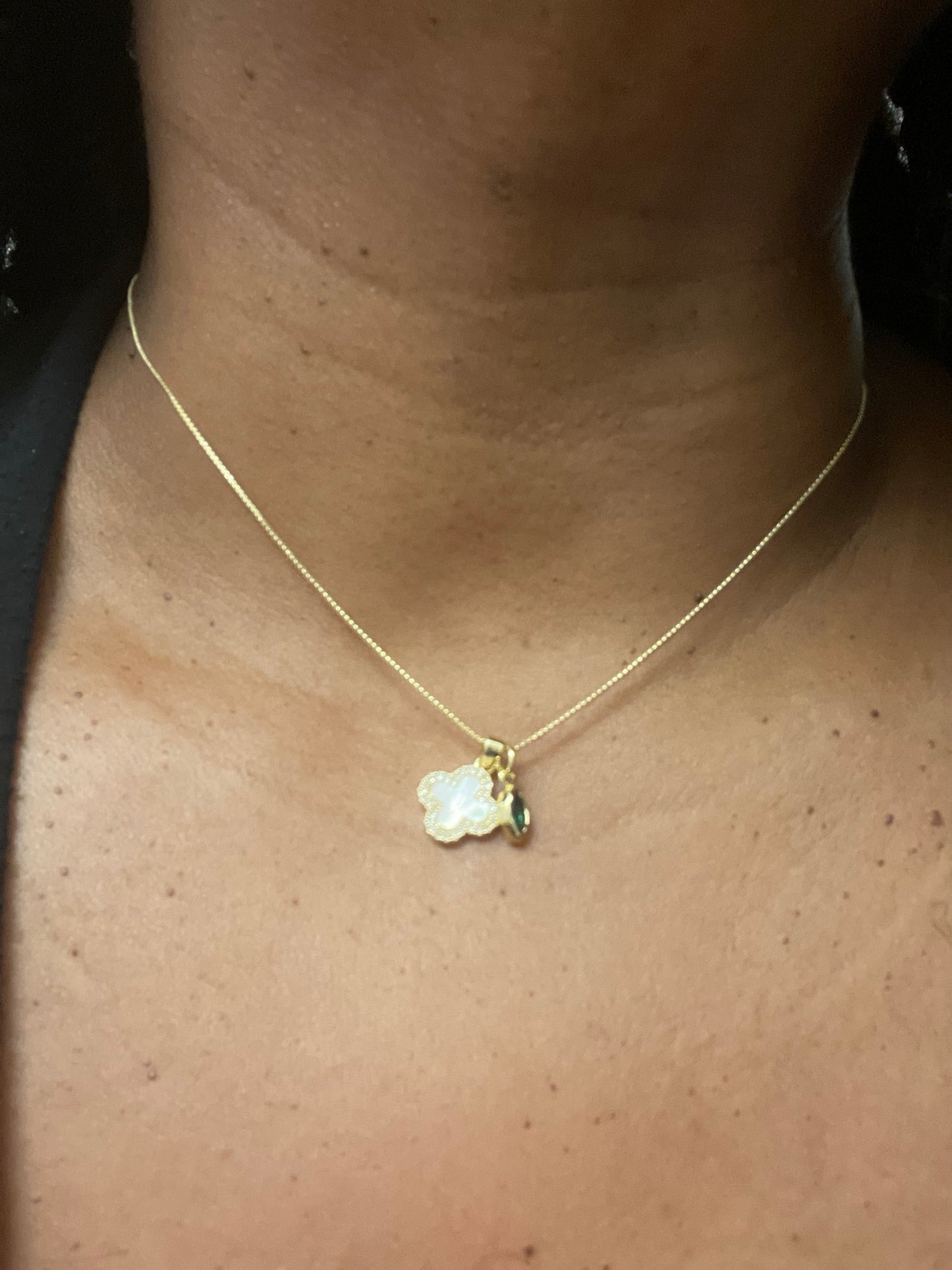 Golden Clover Luxe Pendant