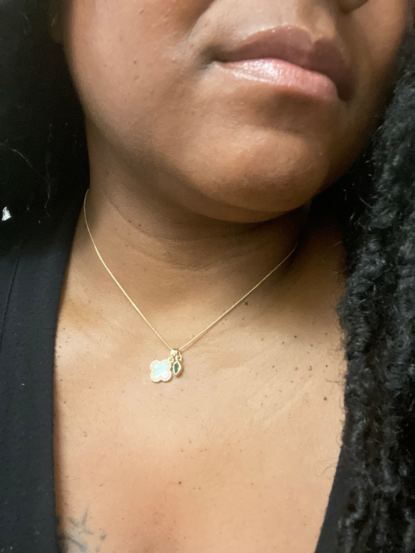 Golden Clover Luxe Pendant